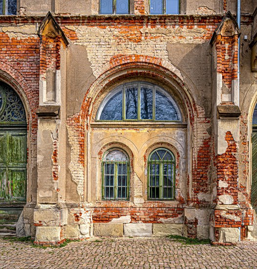 Gates and windows at the Ducal Stables in Altenburg