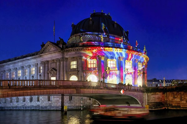 Bode Museum during the Festival of Lights