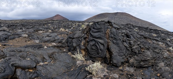 Typical volcanic landscape near La Restinga