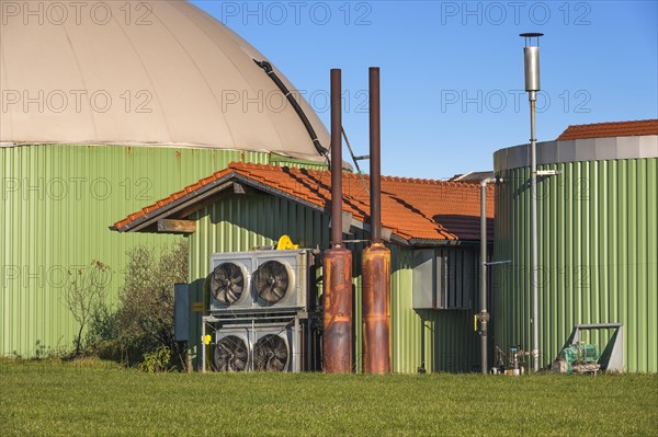 Plant for fodder drying and silo