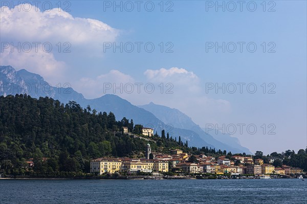 The village of Bellagio on the shores of Lake Como