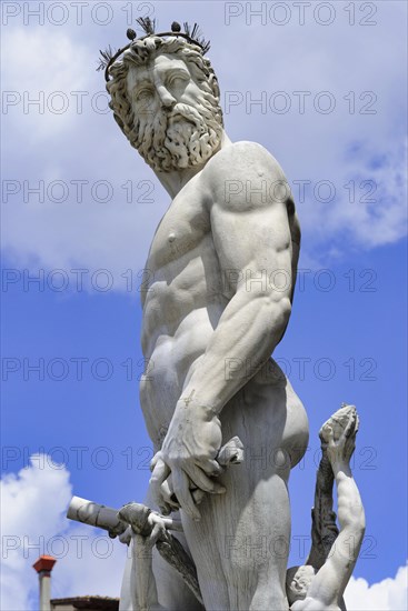 The Neptune Fountain by Bartolomeo Ammannati