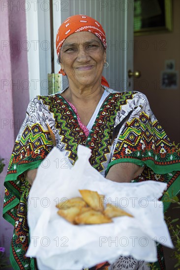 Woman in traditional dress