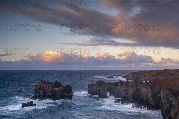 Sunset on the cliff