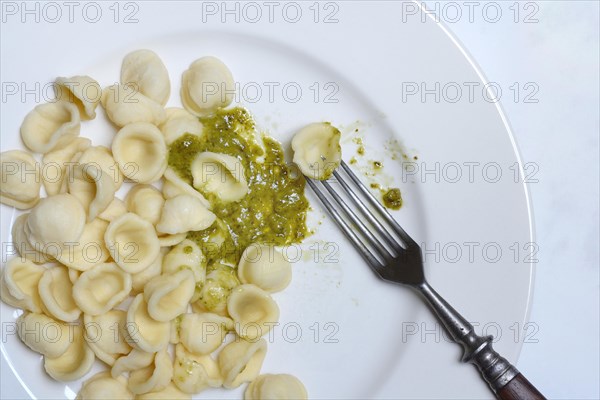 Orecchiette with pesto