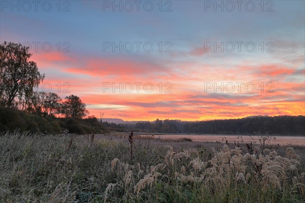 Dawn over the Unterhoelzer Weiher