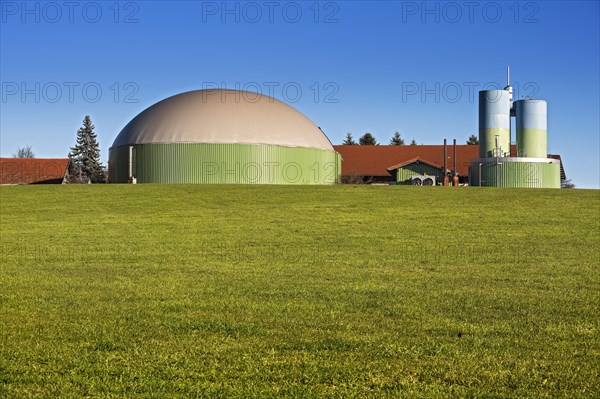 Plant for fodder drying and silo