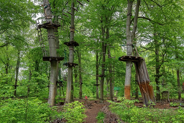 Climbing Garden in Jungfernheidepark in Charlottenburg