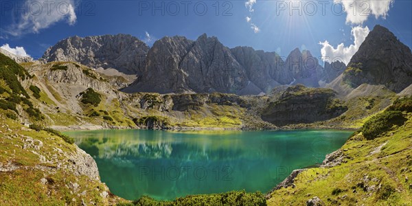 Turquoise crystal-clear Drachensee