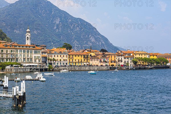 The village of Mennagio on the shores of Lake Como
