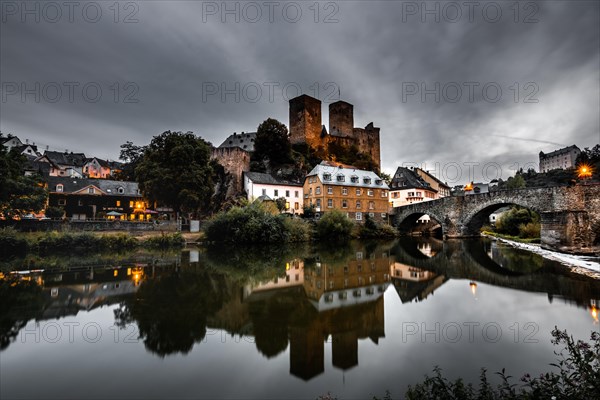 Historic old town of Runkel an der Lahn