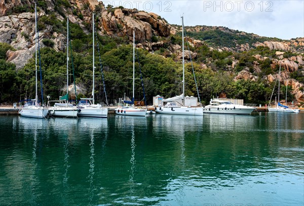 The idyllic marina of Porto Cervo Poltu Quatu