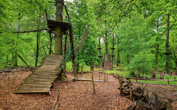 Climbing Garden in Jungfernheidepark in Charlottenburg