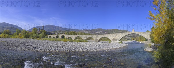 Ponte Gobbo over the Trebbia River