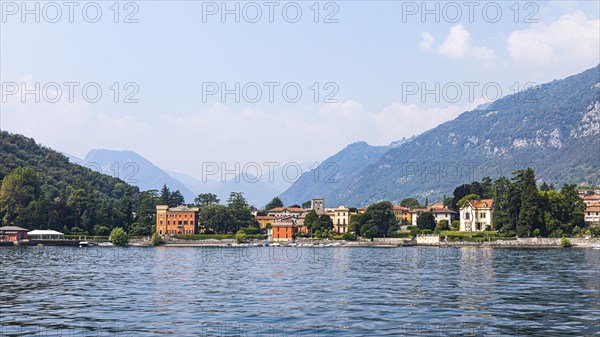 The village of Lenno on the shores of Lake Como