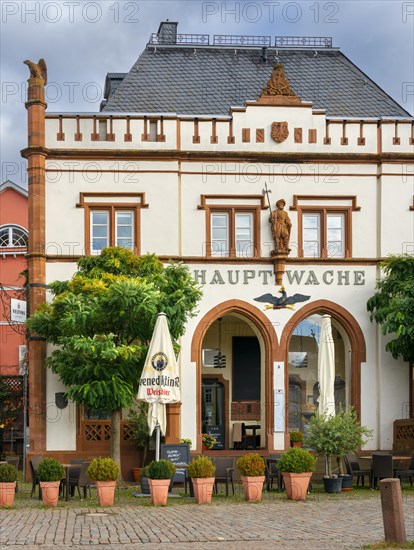 The former main police station on the market square