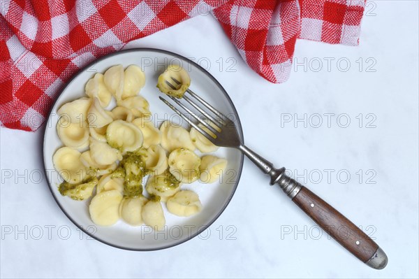 Orecchiette with pesto