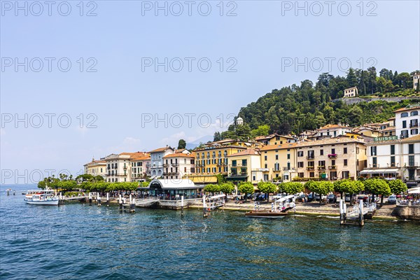 The village of Bellagio on the shores of Lake Como