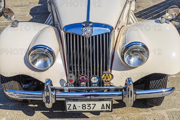 Vintage MG Morgan at Portofino Harbour