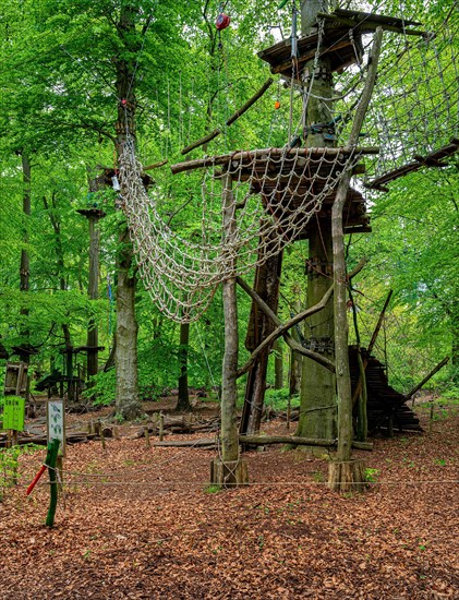 Climbing Garden in Jungfernheidepark in Charlottenburg