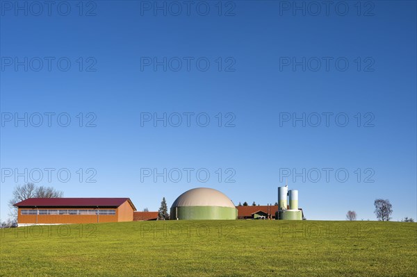 Plant for fodder drying and silo