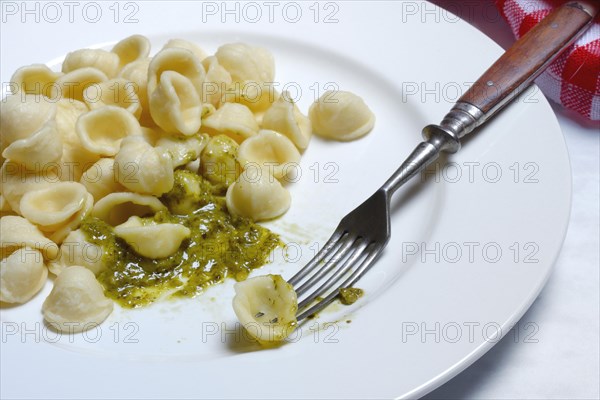 Orecchiette with pesto