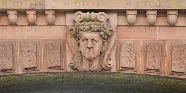 Historic Moltke Bridge over the Spree river