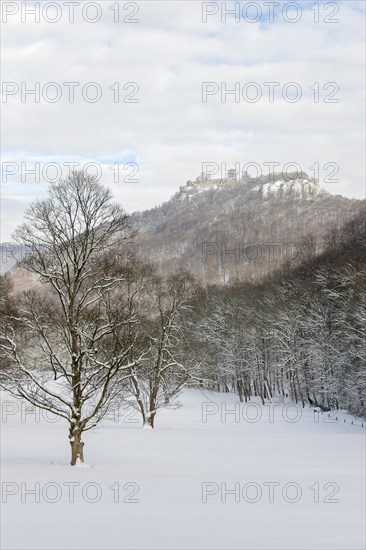 Winter landscape near Bad Urach