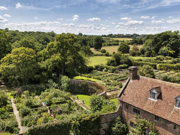 View of the Gardens from the Tower