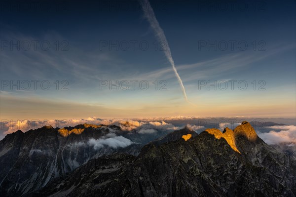 Panorama of mountains