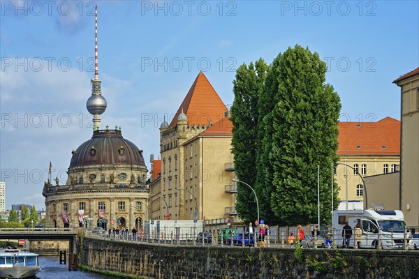 Bode Museum and Berlin Television tower