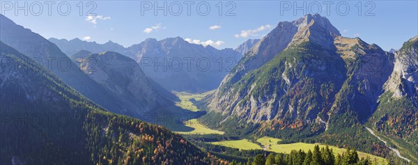 View to Eng Alm and Grosser Ahornboden