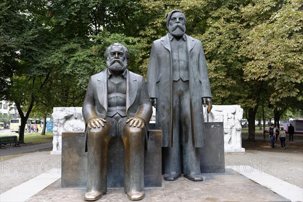 Karl Marx and Friedrich Engels Monument