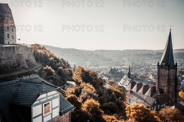 Half-timbered houses