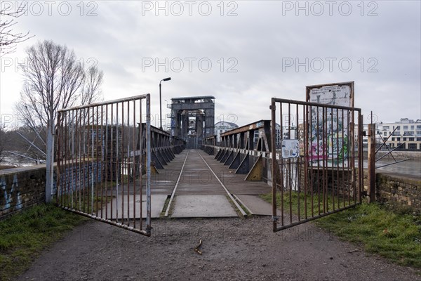 Historic lift bridge