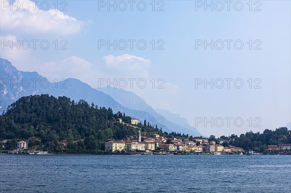 The village of Bellagio on the shores of Lake Como