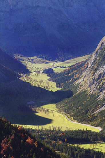 View to Eng Alm and Grosser Ahornboden