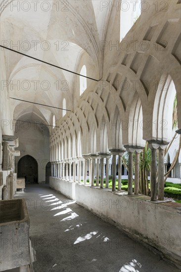 The cloister garden in the Chiostro del Paradiso