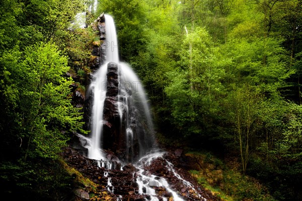 Trusetal Waterfall near Brotterode-Trusetal