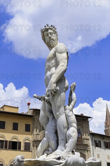 The Neptune Fountain by Bartolomeo Ammannati