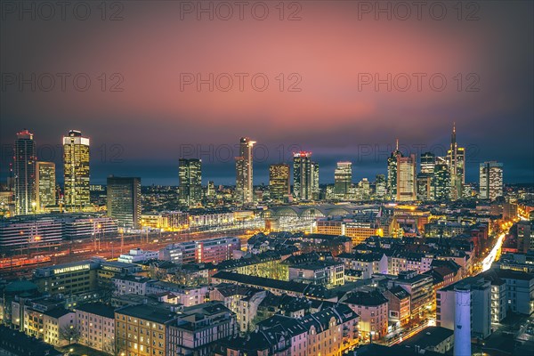 Frankfurt am Main at night