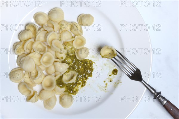 Orecchiette with pesto