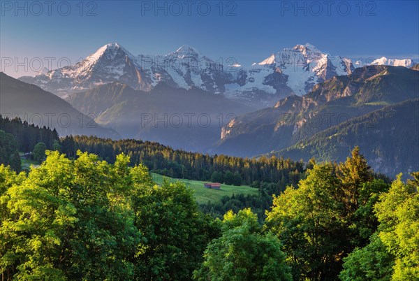 Eiger triumvirate with the Eiger North Face