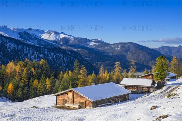 Kotalm Niederleger with snow in late autumn