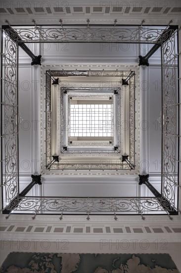View upwards