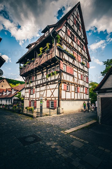 Half-timbered house