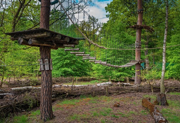 Climbing Garden in Jungfernheidepark in Charlottenburg