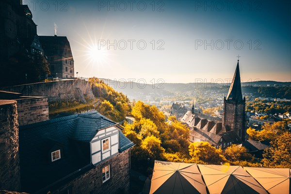 Half-timbered houses