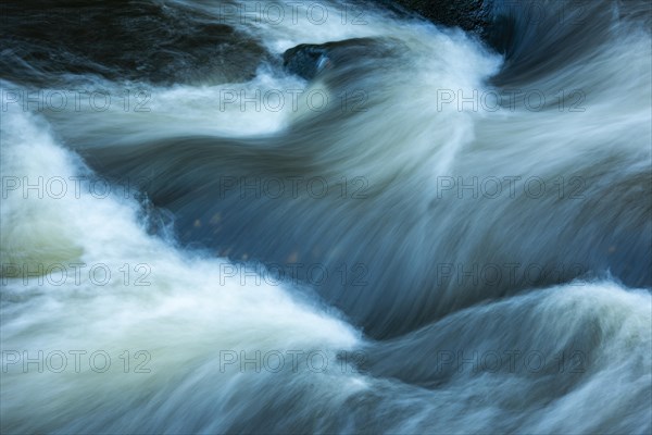 River Bode in the autumnal Harz Mountains