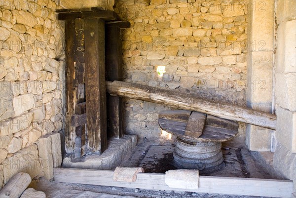 Oil press in ancient Volubilis